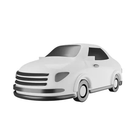Luxurious Car 3D Illustration
