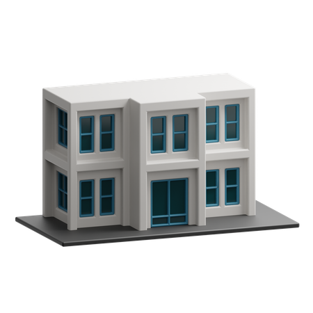 Luxury Building  3D Icon