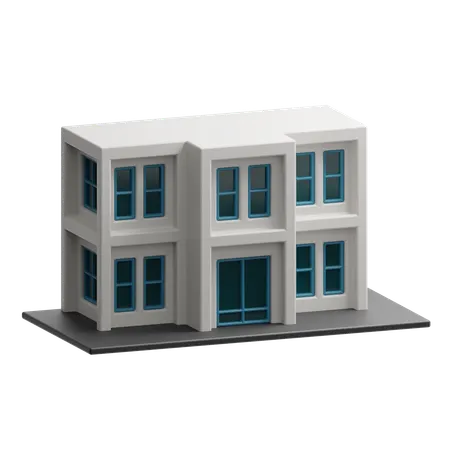 Luxury Building  3D Icon
