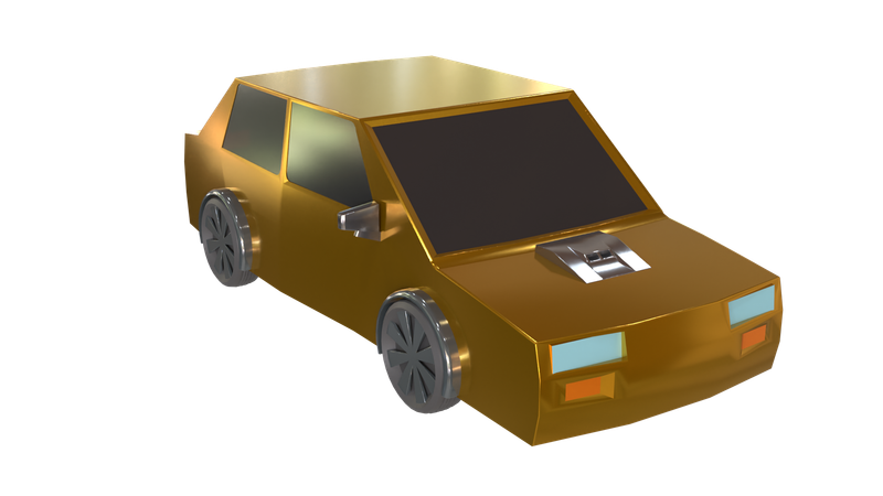 Luxury Car  3D Icon