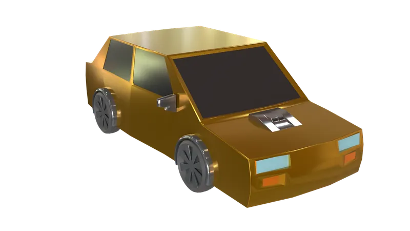 Luxury Car  3D Icon