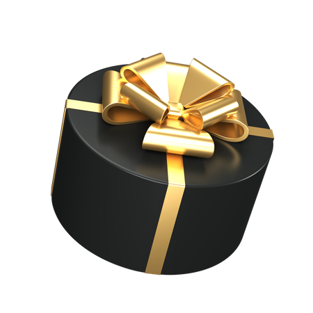 Luxury Gift Box  3D Illustration