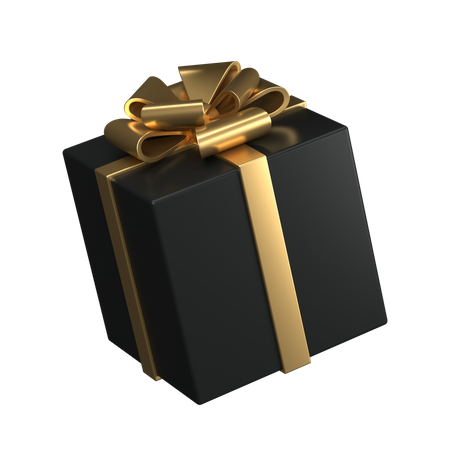 Luxury Gift Box  3D Illustration