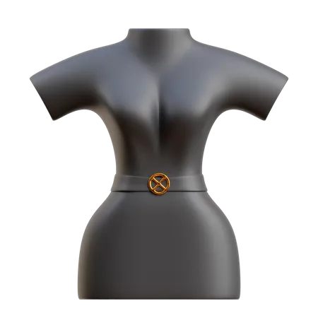 Luxury Women Outfit  3D Icon