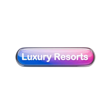 Luxusresorts anzeigen  3D Icon