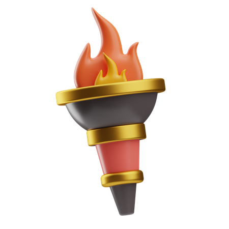 Luz de la antorcha  3D Icon