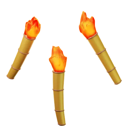 Luz de la antorcha  3D Icon