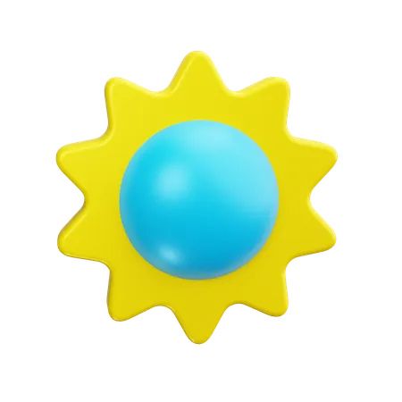 Luz de sol  3D Icon