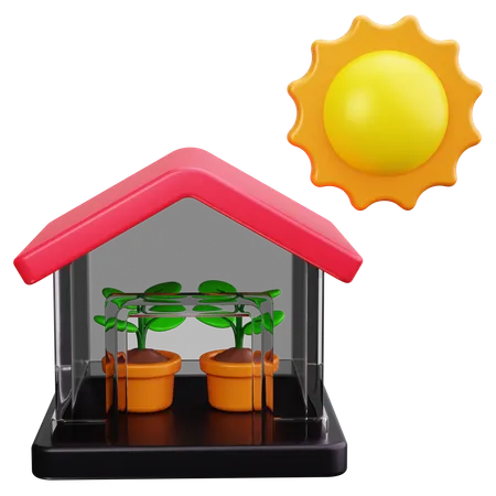 Luz solar  3D Icon