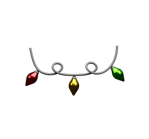 Luzes de Natal  3D Icon