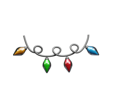 Luzes de Natal  3D Icon