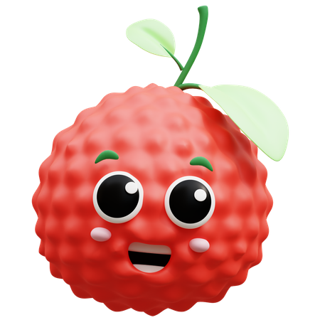 Lychee  3D Icon