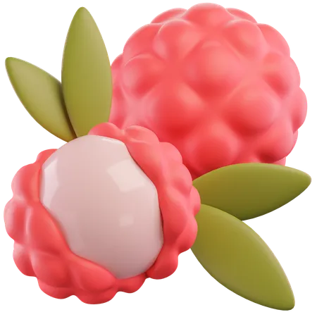 Lychee  3D Icon