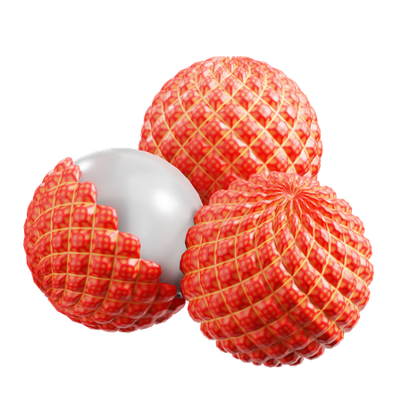 Lychee  3D Icon