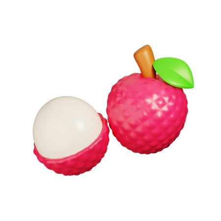 Lychee  3D Icon