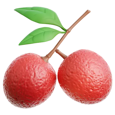 Lychee  3D Icon