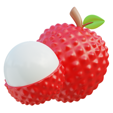 Lychee  3D Icon