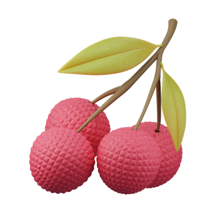 Lychee 3d icon  3D Icon