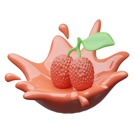 Lychee juice  3D Icon