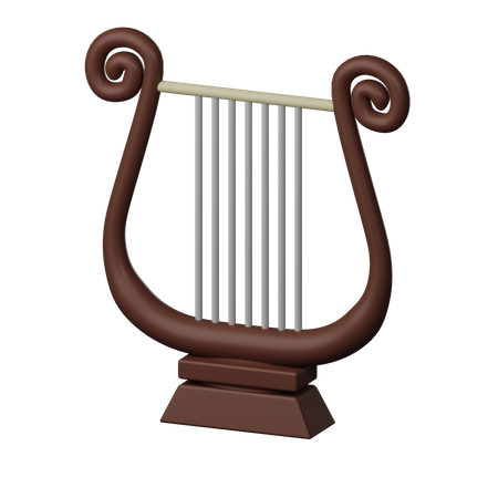 Lyre  3D Icon