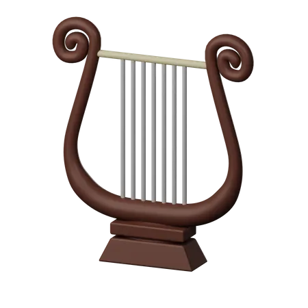 Lyre  3D Icon