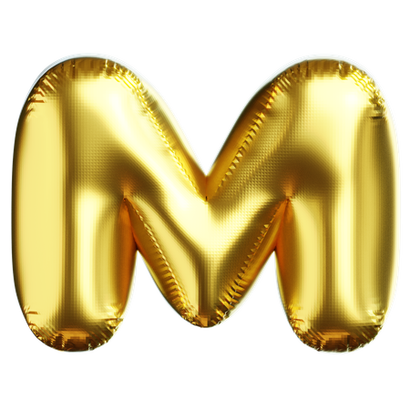 M  3D Icon