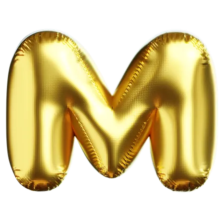 M  3D Icon