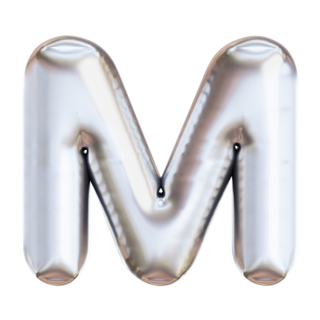 M  3D Icon