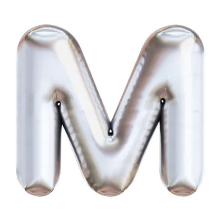 M  3D Icon