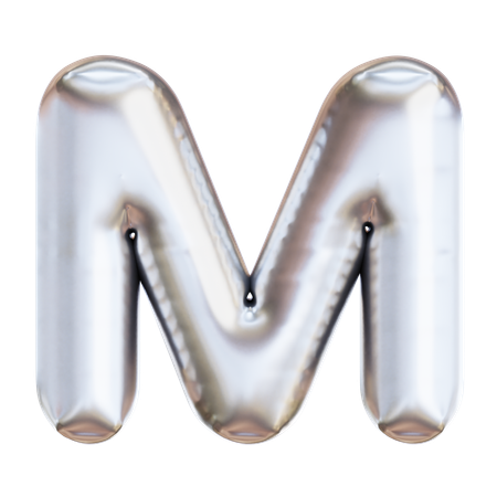 M  3D Icon