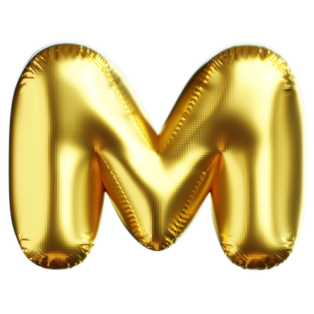 M  3D Icon