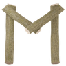 3d letter m logo