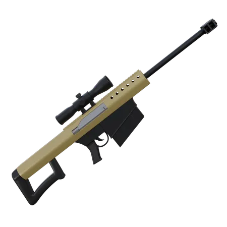 M 82 Barrett  3D Icon