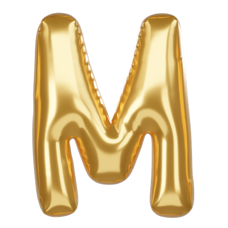 M alfabeto  3D Icon