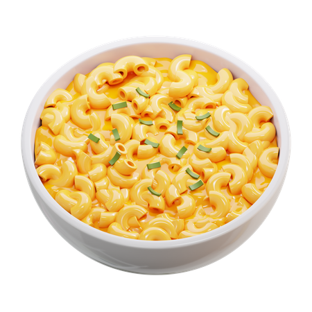 Mac and cheese  3D Icon