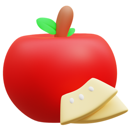 Maçã  3D Icon