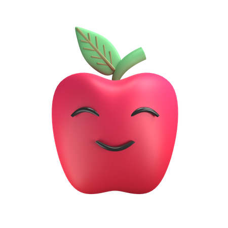 Maçã  3D Icon
