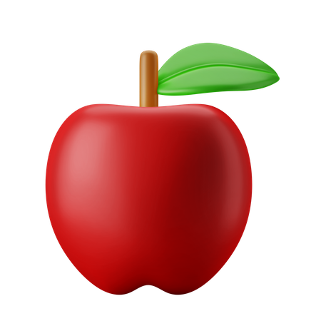 Maçã  3D Icon