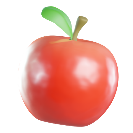 Maçã  3D Icon