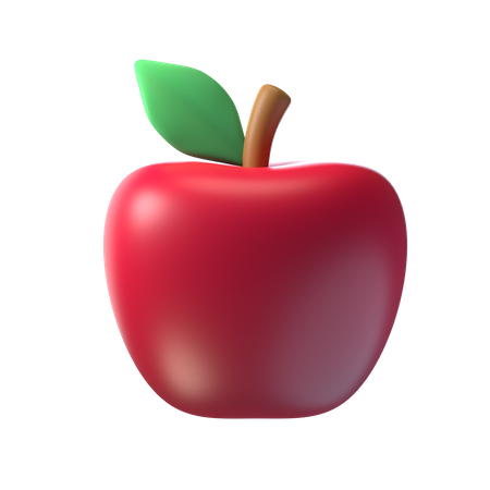 Maçã  3D Icon