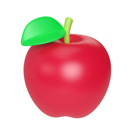 Maçã  3D Icon
