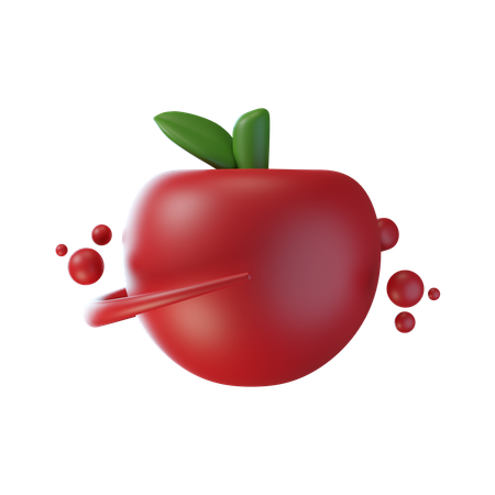 Maçã  3D Icon