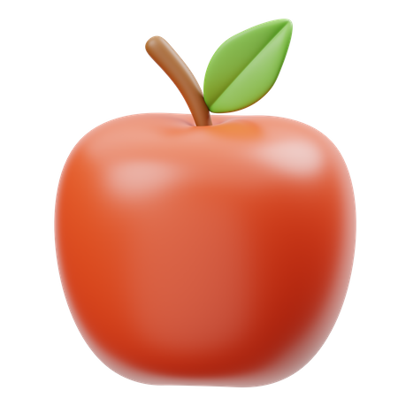 Maçã  3D Icon