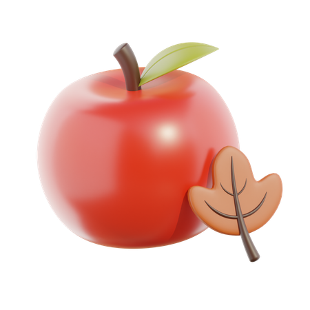 Maçã 3D Icon