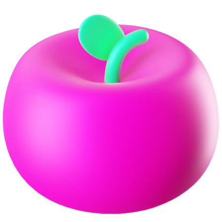 Maçã  3D Icon