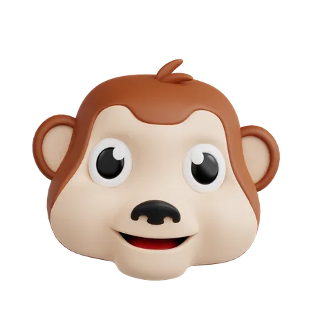 Macaco  3D Icon