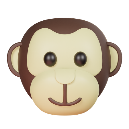 Macaco  3D Icon