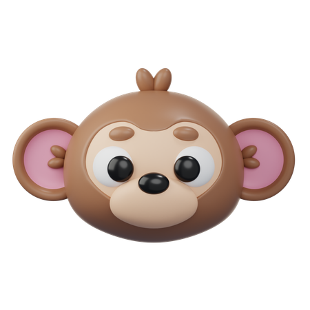 Macaco  3D Icon