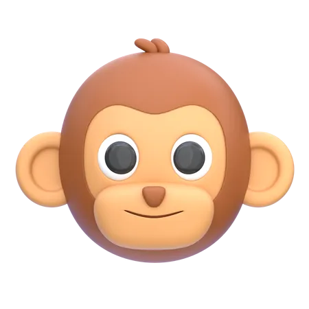 Macaco  3D Icon