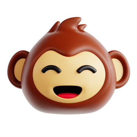 Macaco  3D Icon